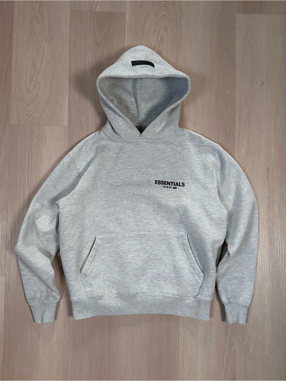 Essentials Light Oatmeal Hoodie